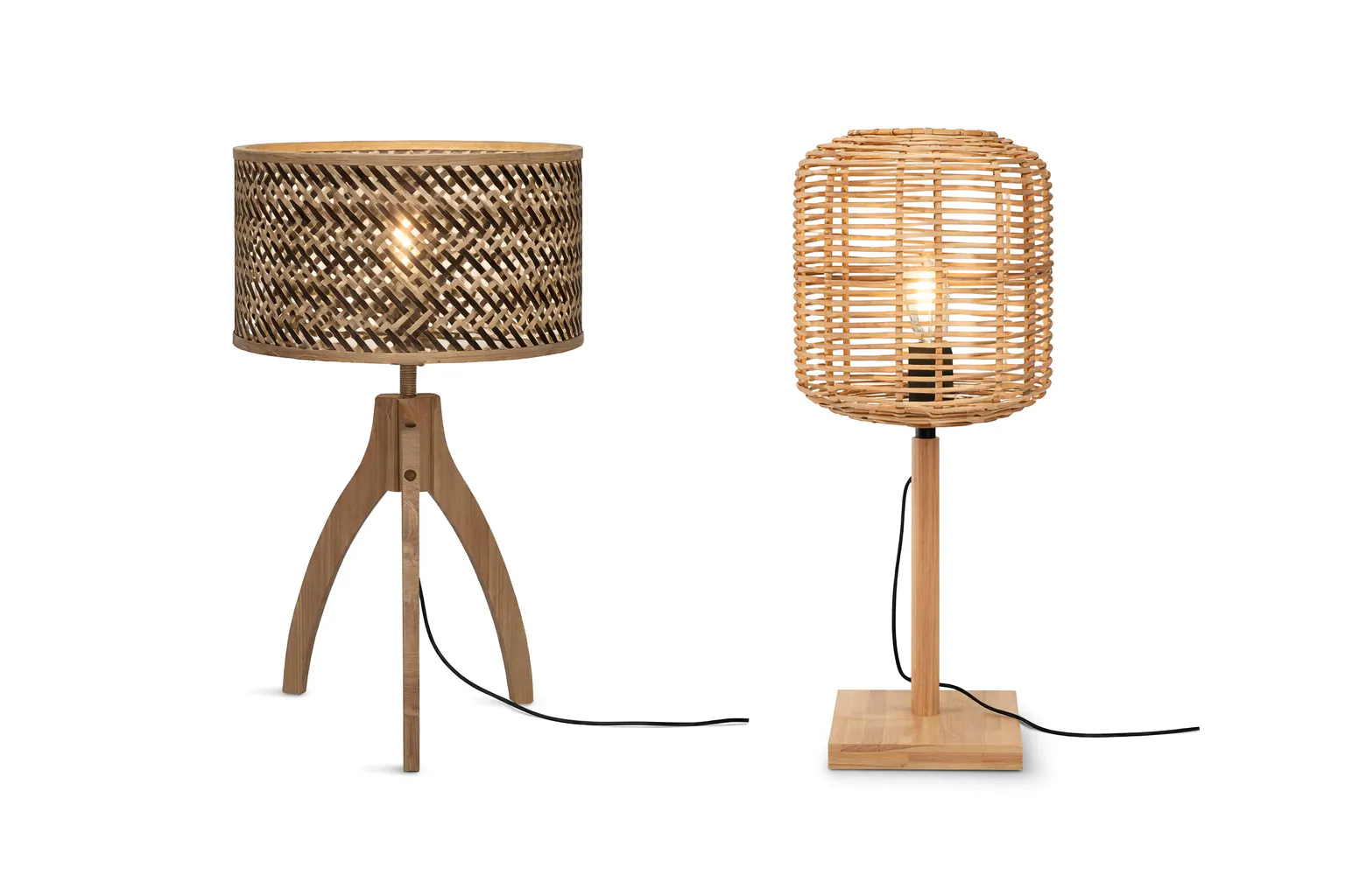 Bamboo Table Lamps