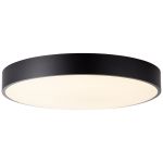 Brilliant Slimline Ceiling Light Metal Plastic White Black 58W 6800lm - 830-865 CCT | 490mm - Remote Control Dimmable
