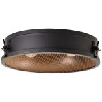 Brilliant Zois Ceiling Light Metal Black | 420mm - Suitable for 2x E27