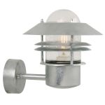 Nordlux Blokhus Wall Light Steel and Glass Grey | IP54 - Suitable for E27