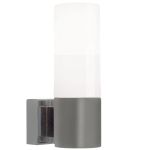 Nordlux Tangens Wall Light Glass and Metal Grey | IP44 - Suitable for E14