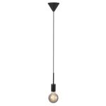 Nordlux Paco Pendulum Metal Black | Suitable for 1x E27