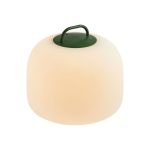 Nordlux Table Lamp Kettle To-Go Portable Battery Green 6.8W 450lm - 827 Extra Warm White | 3-Step Dimmable 