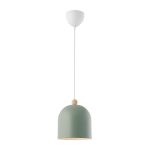 Nordlux Gaston Pendant Metal and Wood Green | Suitable for E27