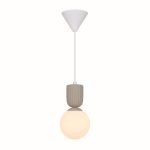 Nordlux Sadie Pendant Composite Beige | Suitable for 1x E14