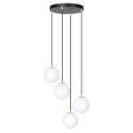 Emibig Pendant Royal Steel Black | Suitable for 4x E14 - Max 10W
