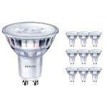 Multipack 10x Philips Corepro LED Spot GU10 PAR16 3W 230lm 36D - 830 Warm White | Dimmable - Replaces 35W