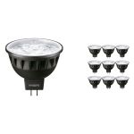 Multipack 10x Philips Master LED Spot GU5.3 MR16 6.7W 430lm 10D - 930 Warm White | Best Colour Rendering - Dimmable - Replaces 35W