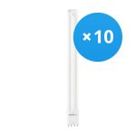 Multipack 10x Ledvance Dulux-L LED 18W - 830 Warm White | 4-Pin - Replaces 36W