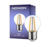 Noxion Lucent LED E27 Ball Filament Clear 2.5W 250lm - 827 Extra Warm White | Dimmable - Replaces 25W