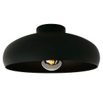 Eglo Ceiling Light Mogano Steel Black | Suitable for E27