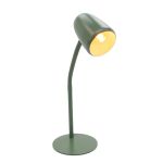 Eglo Table Lamp Carlo Steel Green | Suitable for 1x E14