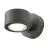 SLV Sitra Wall Light Aluminium Grey | Outdoor - IP44 - Suitable for 1x GX53 