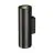 SLV Enola B Wall Light Aluminium Black Round | Suitable for 2x GU10 