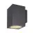 SLV Enola L Wall Light Aluminium Grey Square 36W 3700lm - 930-940 CCT | Outdoor - IP65 - Best Colour Rendering