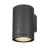 SLV Enola L Wall Light Aluminium Grey Round 36W 3700lm - 930-940 CCT | Outdoor - IP65 - Best Colour Rendering