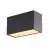 SLV Sitra M Up/Down Wall Light Aluminium Grey 14W 1880lm - 830-840 CCT | Outdoor - IP65