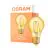 Osram Vintage 1906 LED E27 Pear Filament Gold 4W 410lm - 824 Extra Warm White | Replaces 40W