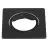 Ledvance Spot Ring Adjust Square Black