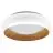 Ledvance LED Ceiling Orbis Livia White and Wood 16W 750lm - 830 Warm White | Touch Dimmable