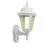 Ansell LED Wall Light Latina Lantern White - Suitable for E27 up to 42W | IP65 - Motion and Light Sensor