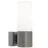 Nordlux Tangens Wall Light Glass and Metal Grey | IP44 - Suitable for E14