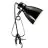 Nordlux Table Lamp Cyclone Clamp Metal Black | Suitable for 1x E14