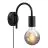 Nordlux Paco Wall Light Metal Black | Suitable for E27