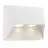 Nordlux Pontio 27 Wall Light Aluminium White | Suitable for 2x GU10