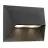 Nordlux Pontio Wall Light Aluminium Black | IP54 - Suitable for 2x GU10