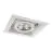 Noxion Recessed Spot Trimless Pro 1x AR111 Tiltable White | Cutout 164x164mm - G53 Socket