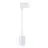 Noxion Tracklight Pendant 3-Phase Aluminium White | Suitable for 1x GU10