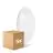 Multipack 5x Ledvance Surface Circular 400 24W 830 1920lm White IP44 | with Sensor - Warm White - Replaces 2x26W
