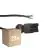 Multipack 25x Noxion GST - Compatible Supply Cable Black - Male + Open Ends - 0,3m - 3 pole 0,75mm2