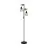 Eglo Floor Lamp Townshend 5 Steel Wood Black | IP20 - Suitable for 2x E27 
