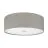 Eglo Ceiling Light Pasteri Steel Satin Nickel | IP20 - Suitable for 3x E27 