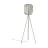 Eglo Floor Lamp Romazzina Steel Sanded | IP20 - Suitable for 1x E27 