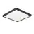 Eglo Ceiling Light Bathroom Fueva 6 Plastic Black 10.5W 1700lm - 827-840-865 CCT