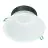 Philips LED Downlight Coreline DN142B Aluminium White 11W 1200lm 60D - 830 Warm White | Cutout 155mm - IP20 - White Reflector