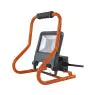 Ledvance LED Floodlight Worklight Dark Grey 50W 4500lm 110D - 840 Cool White | IP54 - 2 Power Outlets - Symmetrical
