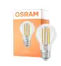 Osram Parathom Classic LED E27 Pear Filament Clear 6.5W 806lm - 822-827 Dim To Warm | Dimmable - Replaces 60W