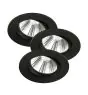 Multipack 3x Nordlux Spot Fremont Metal Black 4.5W 345lm 36D - 827 Extra Warm White | 85mm - IP23- Dimmable