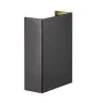 Nordlux Fold 10 Wall Light Aluminium Black - 8W 400lm - 830 Warm White | IP54