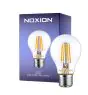 Noxion Lucent LED E27 Pear Filament Clear 4.5W 470lm - 822-827 Dim To Warm | Dimmable - Replaces 40W
