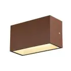 SLV Sitra M Up/Down Wall Light Aluminium Other 14W 1880lm - 830-840 CCT | Outdoor - IP65