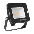 Ledvance LED Floodlight Compact Black 10W 900lm 100D - 830 Warm White | IP65 - Symmetrical 
