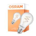 Osram Vintage 1906 LED Classic Slim E27 Pear Filament Clear 4.6W 470lm - 922 Extra Warm White | Best Colour Rendering - Dimmable - Replaces 40W