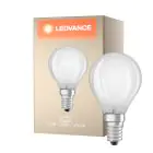 Ledvance  Classic LED E14 Ball Filament Frosted 2.5W 250lm - 827 Extra Warm White | Replaces 25W