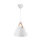 DFTP by Nordlux Pendant Strap 36 White - Metal | E27 Max 40W