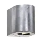 Nordlux Canto 2 Wall Light Steel Silver Up & Down 10.6 W 500lm - 830 Warm White